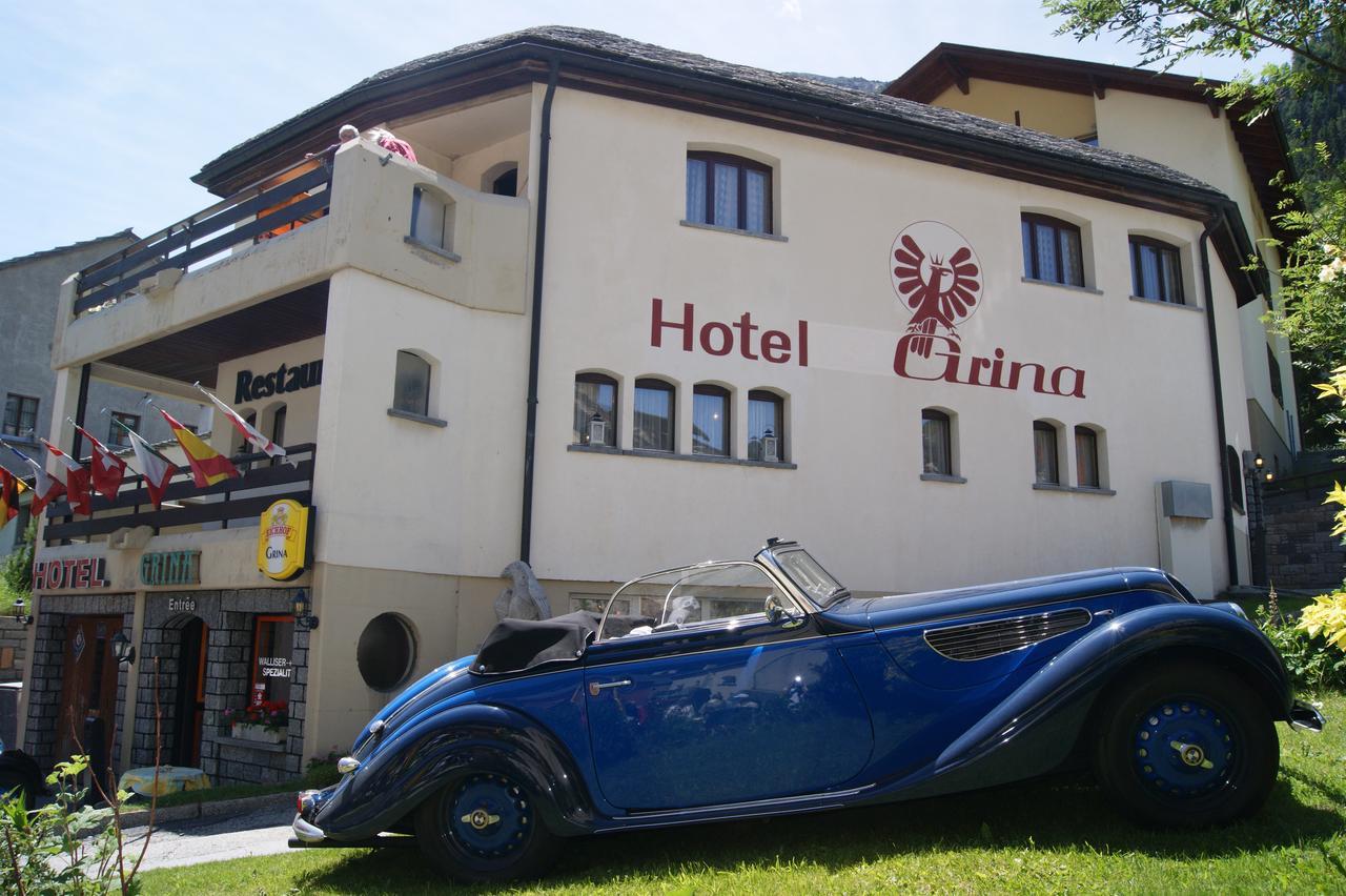 Hotel-Restaurant Grina Simplon Eksteriør billede